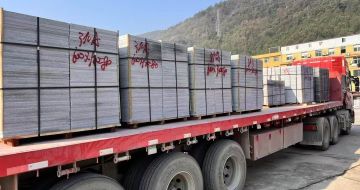 江西 芝麻灰地铺石出货日常