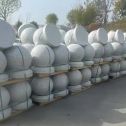 江西 白麻花岗岩石材圆球，石球，挡车球，隔离球，景观石球，风水球等