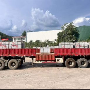 江西 芝麻灰花岗岩地铺石出货日常