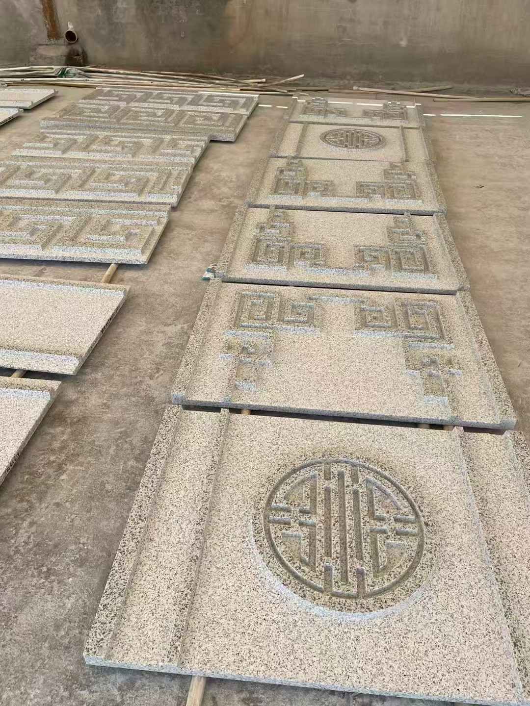 江西 白麻花岗岩外墙立面雕刻板