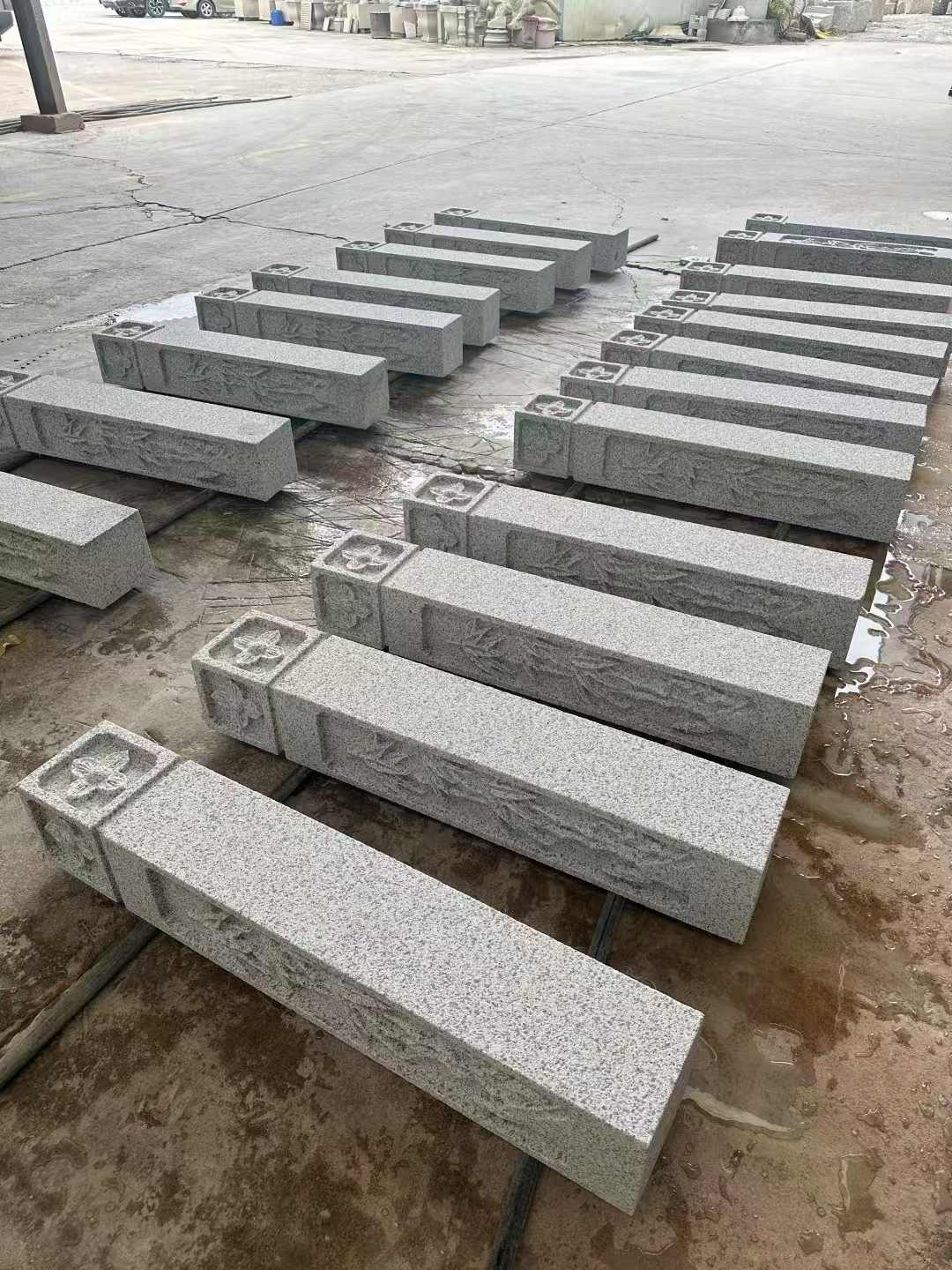 江西 白麻方柱雕花防水