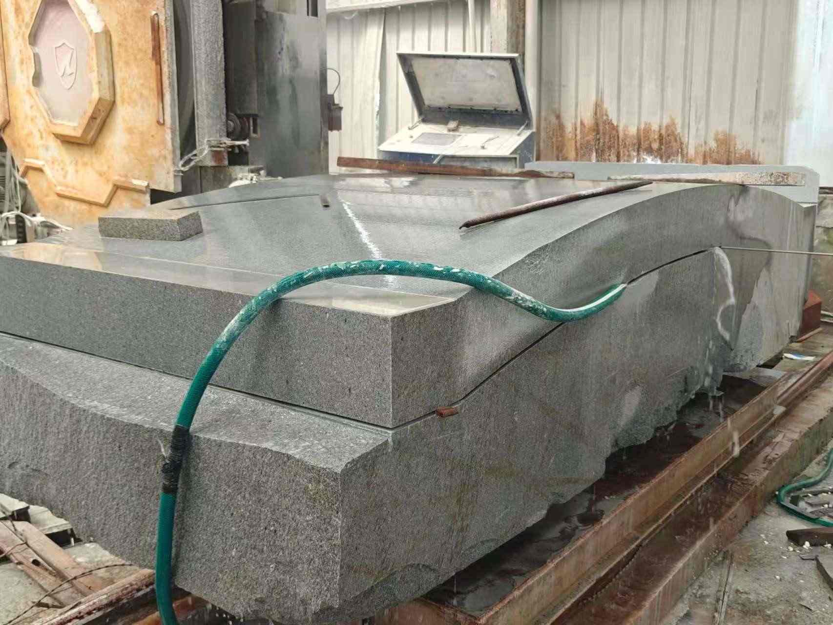 江西 芝麻灰异型加工-拱桥