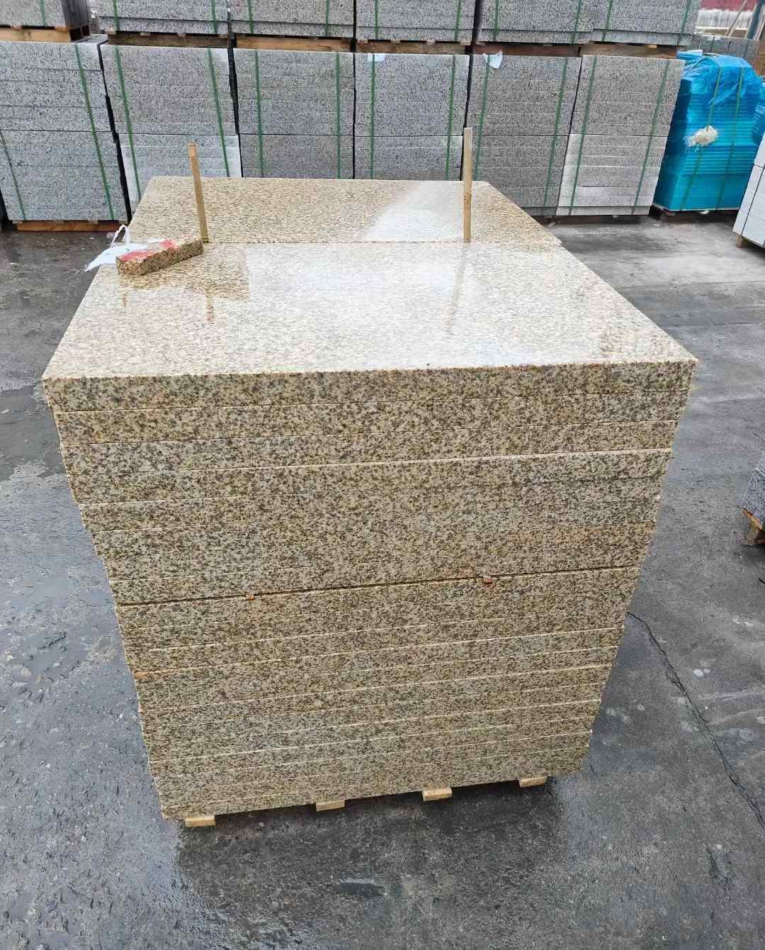 江西 湖北黄金麻花岗岩石材荔枝面外墙石材