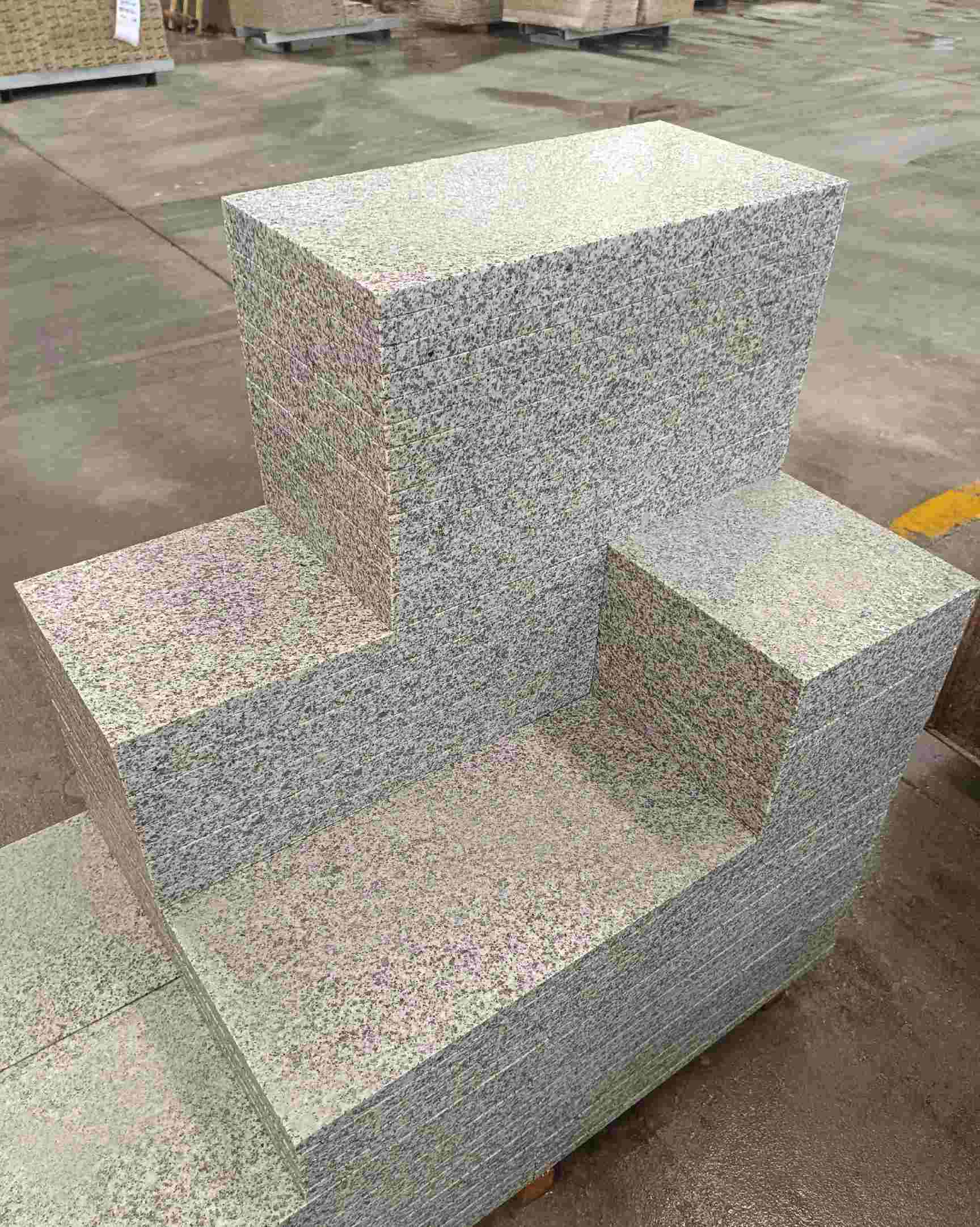 江西 白麻花岗岩荔枝面地铺石