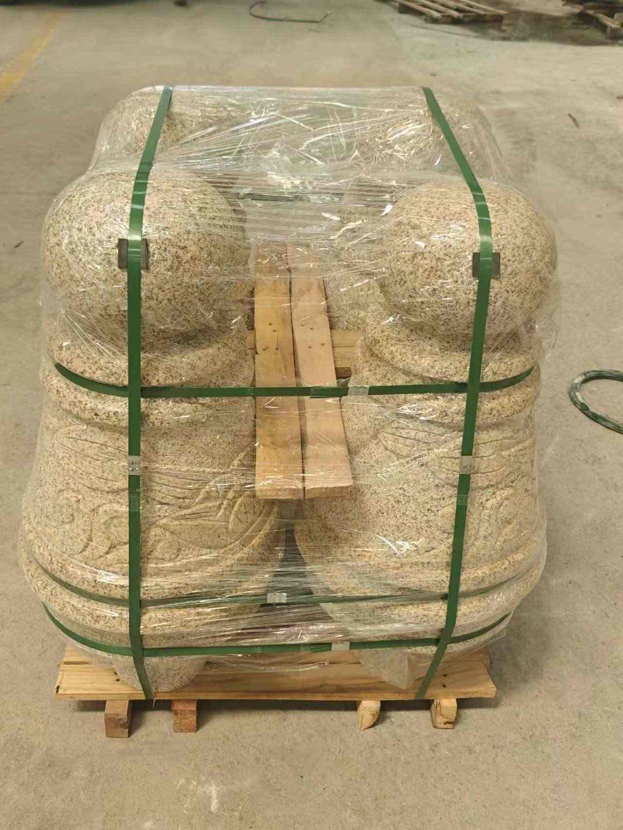 江西 黄金麻异形定制雕花——棒棒糖挡车柱