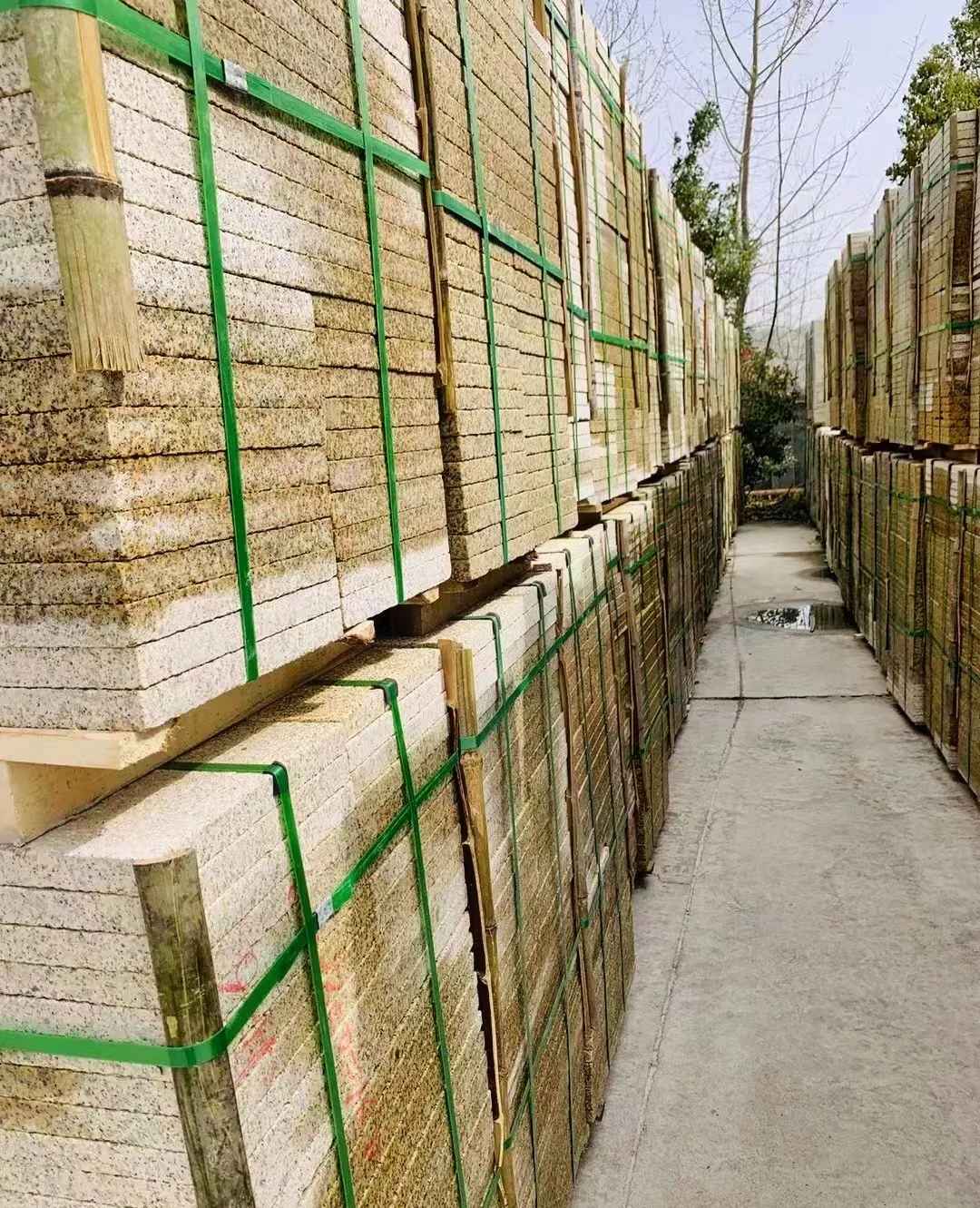 江西 黄金麻花岗岩荔枝面地铺石