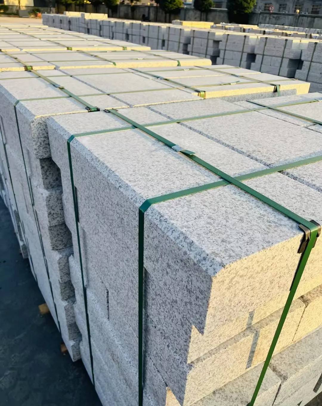 江西 白麻花岗岩路沿石，马路牙子，路缘石，平石，立缘石等