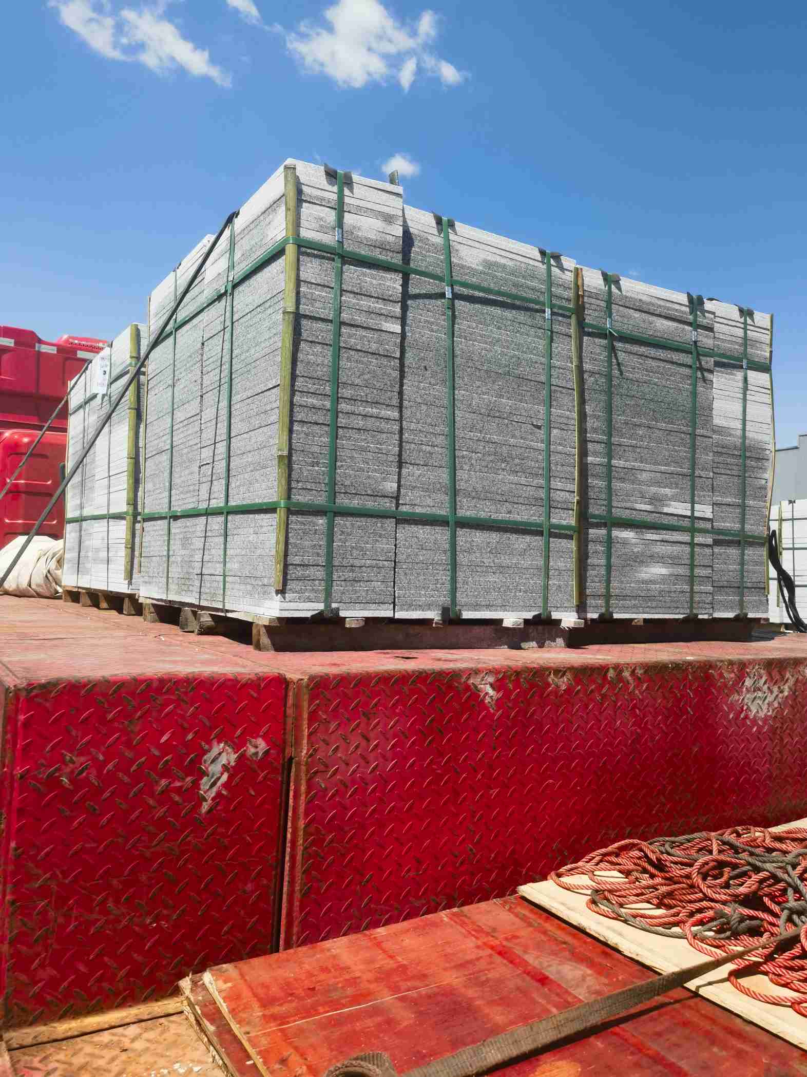 江西 芝麻白火烧规格板地铺石300*600/600*600