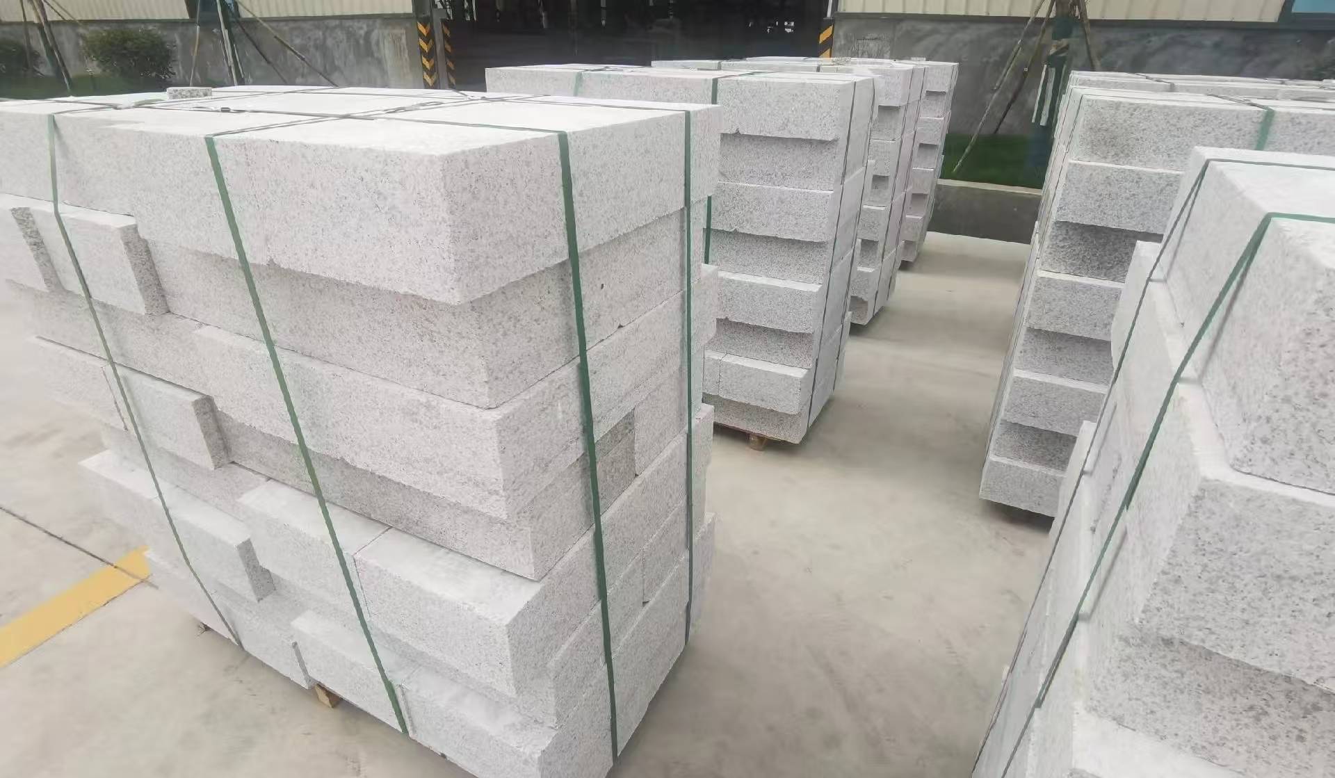 江西 白麻花岗岩路沿石，立缘石，平缘石，路牙石，道牙石，马路牙子等